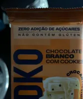 Chocolate Branco com Cookies