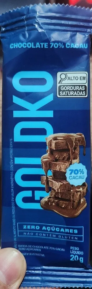 Chocolate 70% Cacau