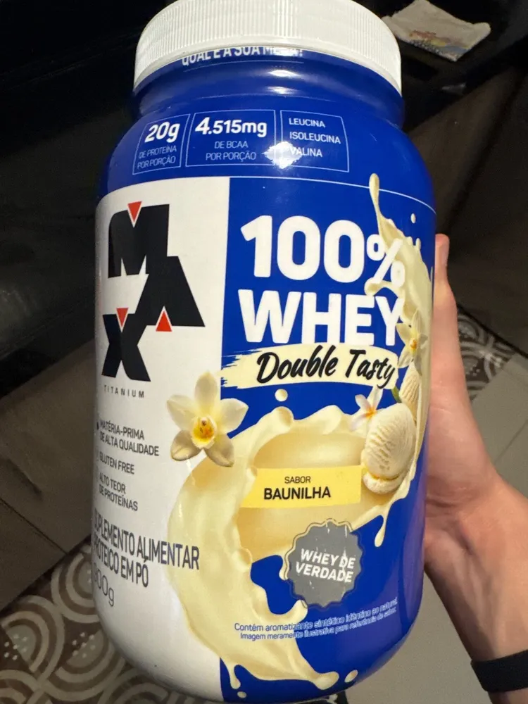 100% Whey Double Tasty