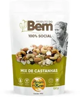 Mix De Castanha Amigos Do Bem Pouch 100g