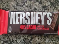 Chocolate Meio Amargo 40 Cacau Hersheys Pacote 92g