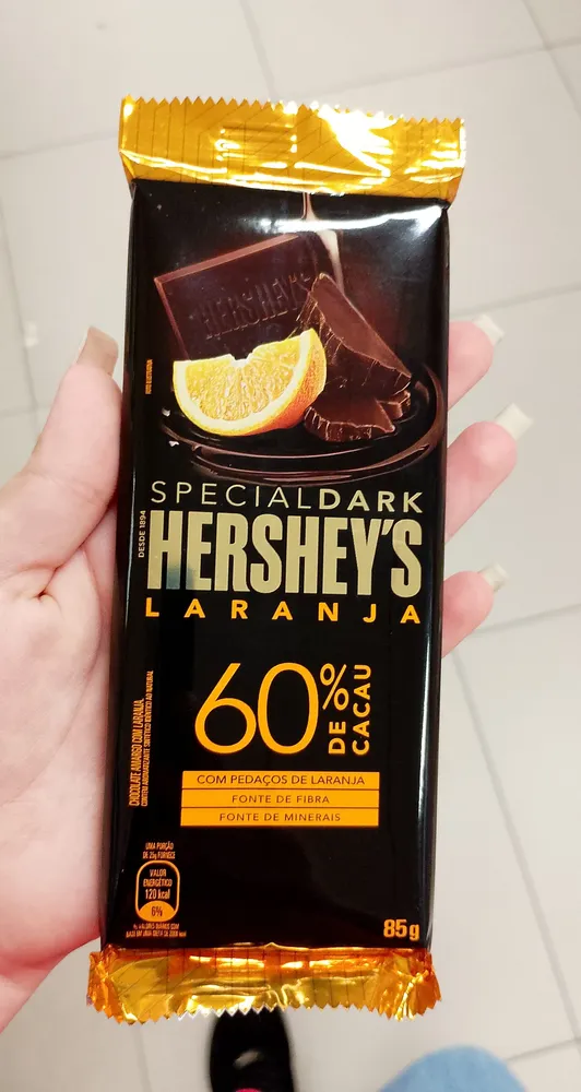 TABLETE SPECIAL DARK LARANJ 85G HERSHEYS