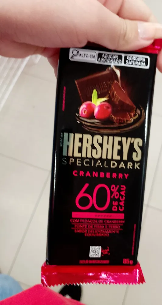 TABLETE SPECIAL DARK CRANB 85G HERSHEYS