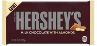Chocolate Ao Leite Com Amêndoas Hersheys Pacote 192g