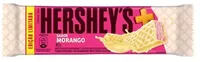 Wafer Recheio Morango Cobertura Chocolate Branco Hersheys Mais Pacote 102g