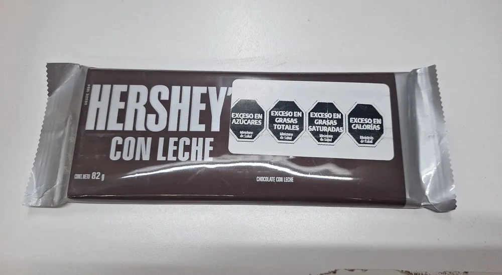 HERSHEY con leche