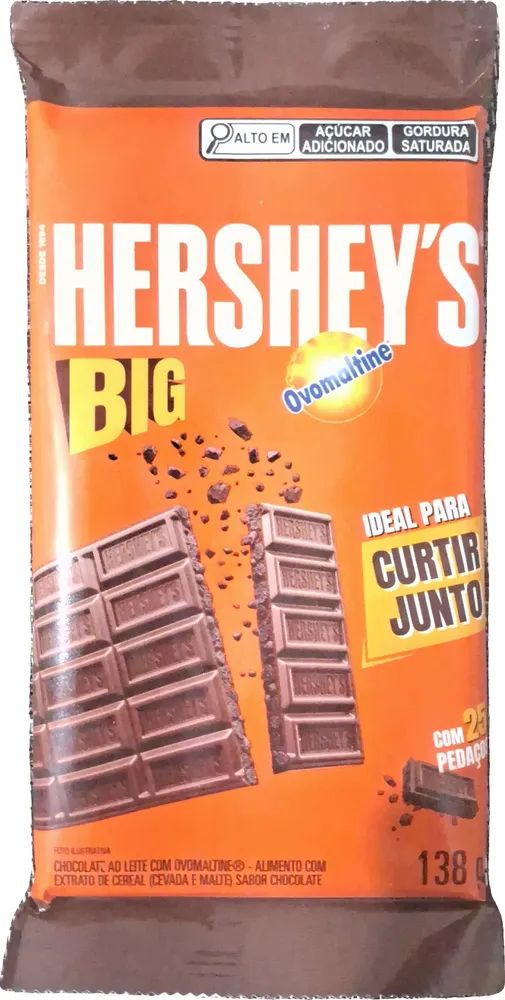 Chocolate ao leite com ovomaltine