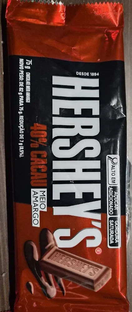 Hershey's 40% Cacau Meio Amargo