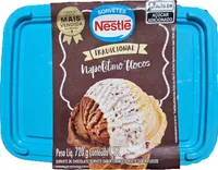 Sorvete Napolitano Flocos Tradicional