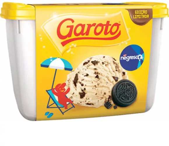 Sorvete Negresco Garoto Pote 1,5l
