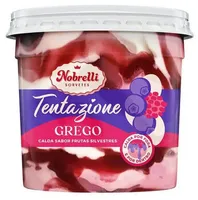 Sorvete Grego Calda Frutas Silvestres Nobrelli Tentazione Pote 1,5l