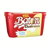 Sorvete Baton Duobranco Garoto Pote 1l