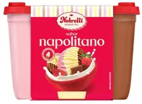 Sorvete Napolitano Nobrelli Pote 1,3l