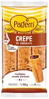 Crepe Recheio Chocolate Paderrí Pacote 192g 6 Unidades