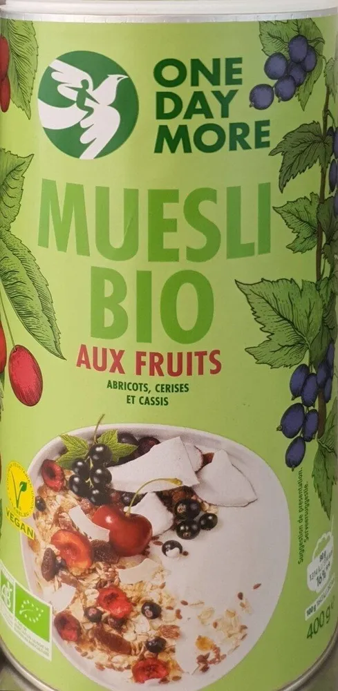 Muesli Bio aux fruits