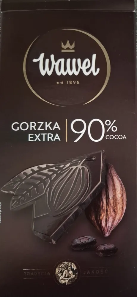 Czekolada gorzka 90% cocoa