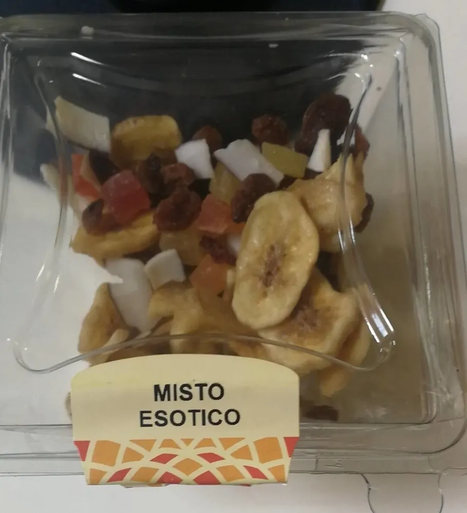 Misto frutta essiccata e zuccherata