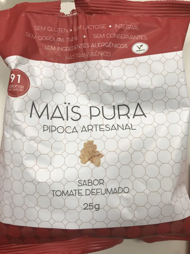 Maïs pura pipoca artesanal