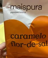 Pipoca de Caramelo e flor de sal