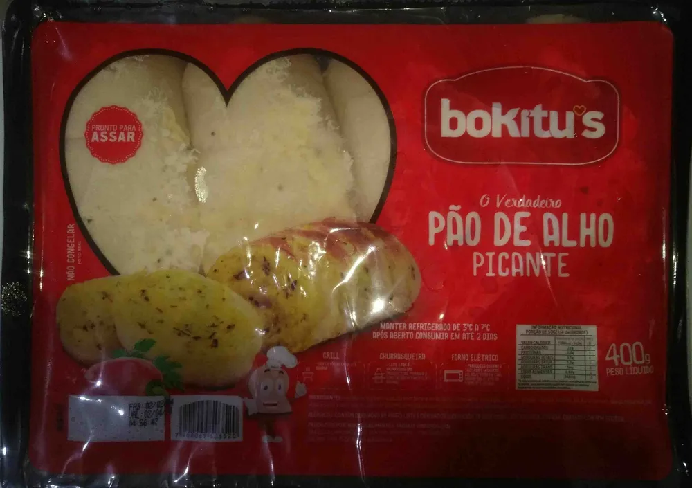 Pão de alho picante
