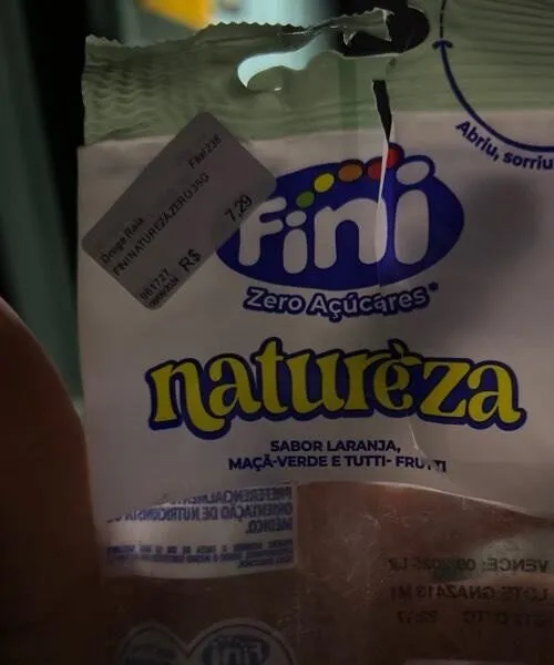 Fini zero açúcar natureza