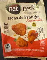 Iscas de Frango Empanadas
