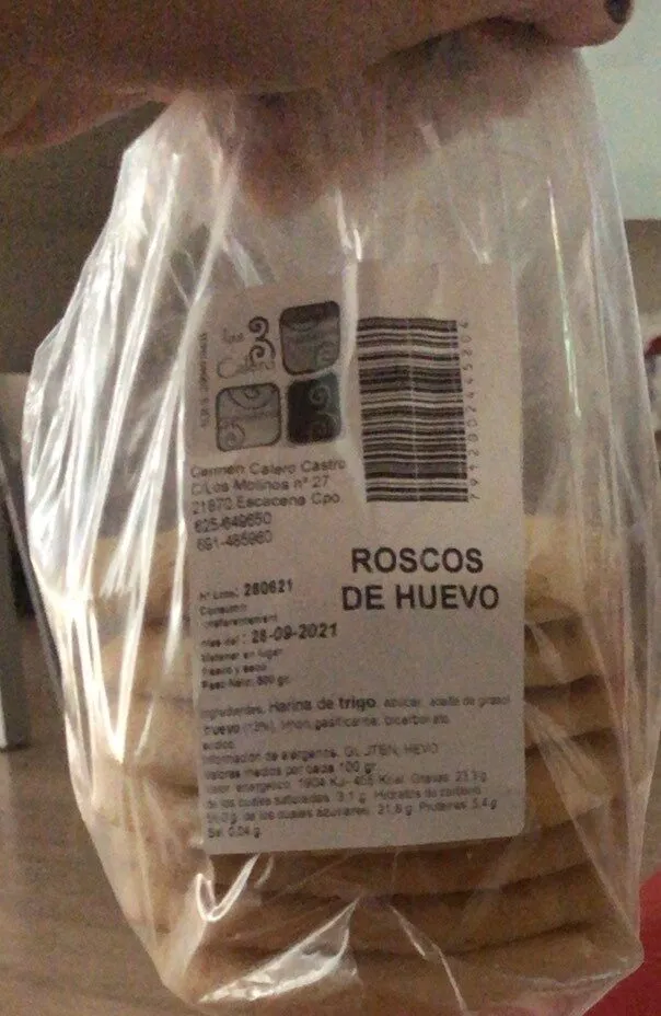 Roscos de huevo
