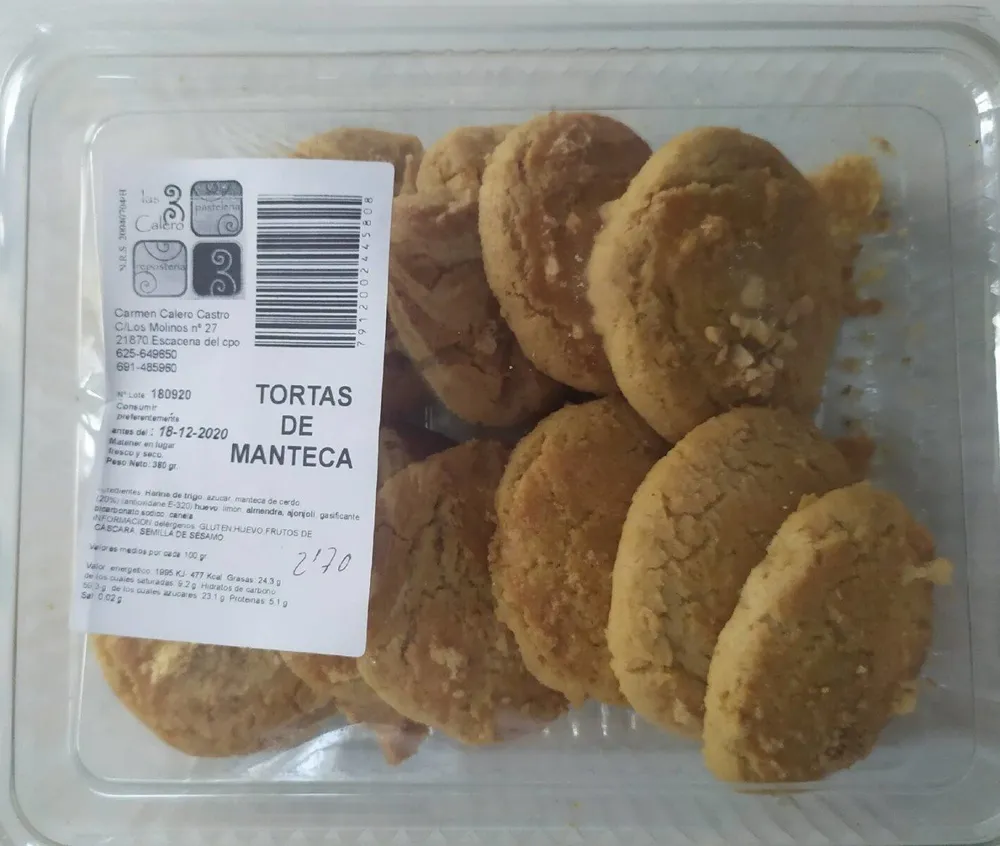 Tortas de manteca