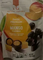 Dark premium coveres mango flavored