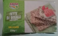 Fette di segale croccanti con sesamo