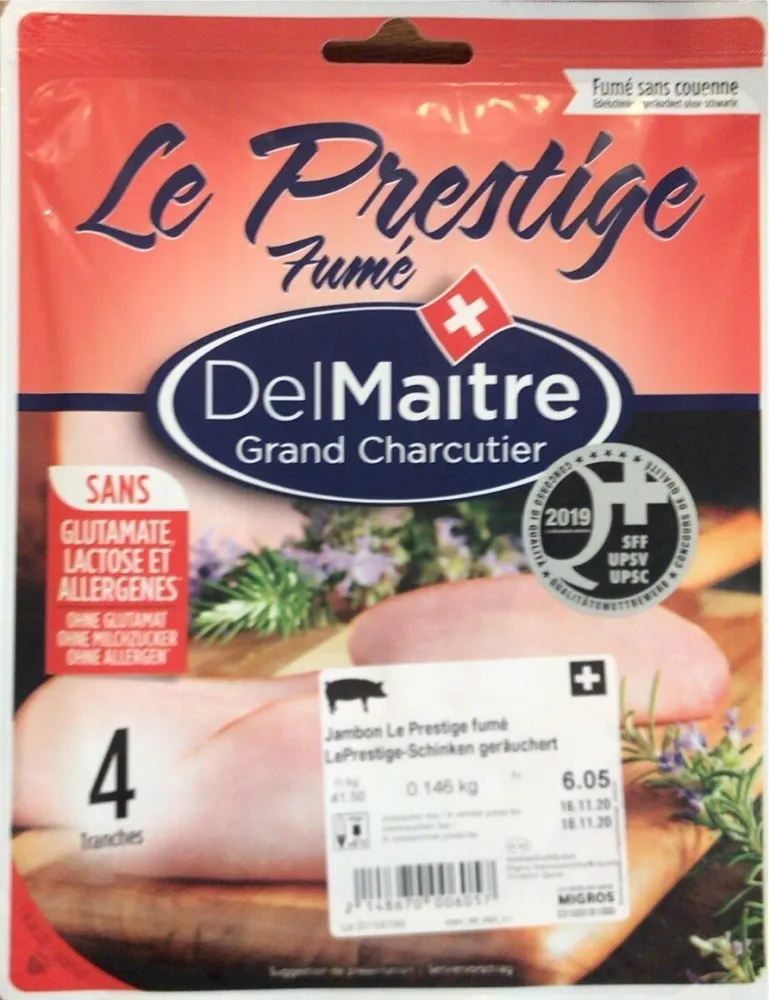 Jambon Le Prestige fumé