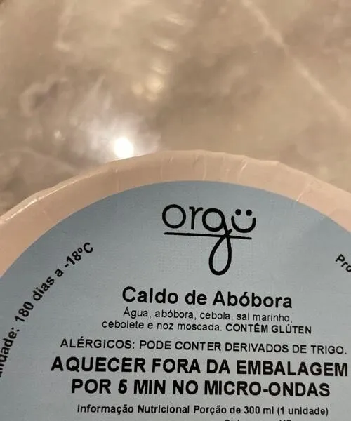 Caldo de Abóbora