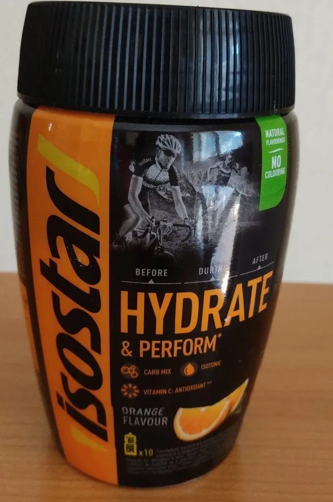Hydrate & Perform orange