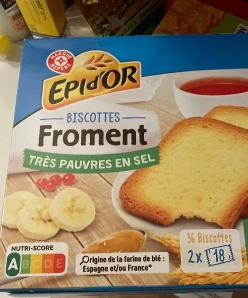 Biscottes froment