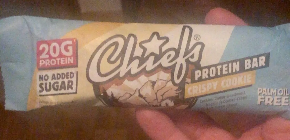 chiefs protein bar