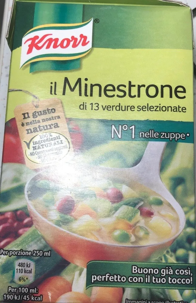 Il Minestrone di 13 verdure selezionate