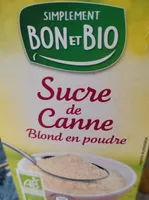 Sucre de canne blond en poudre