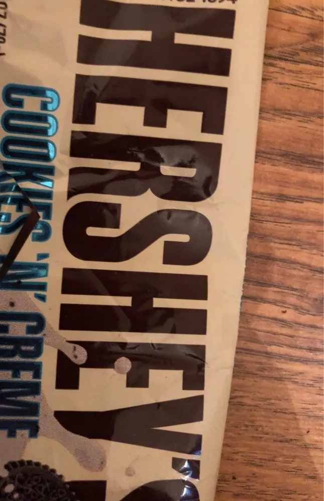 Hershey's cookies 'N' creme.