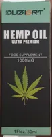 Hemp oil