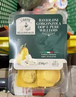 Ravioloni gorgonzola dop e pere williams
