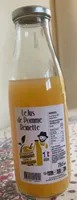 Le jus de pomme Reinette