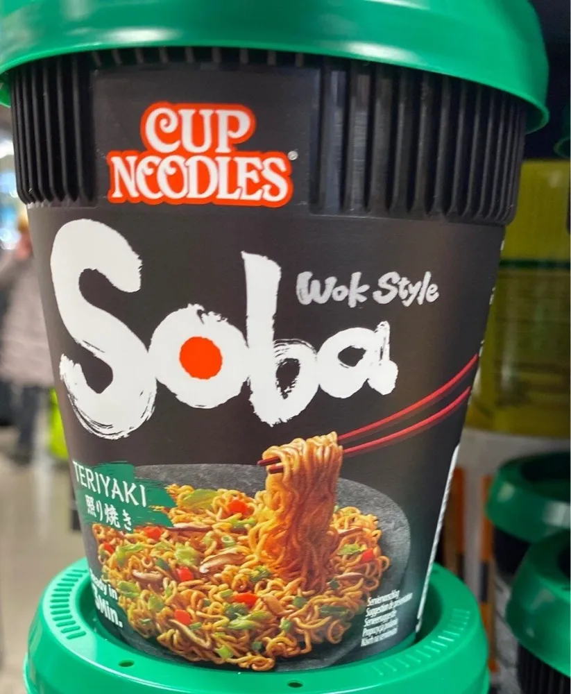 Soba wok style teriyako