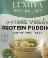 9 fibre vegan protein pudding kiwi-banana