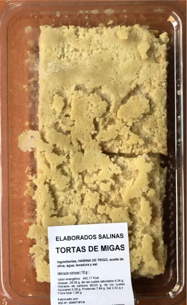 Tortas de migas