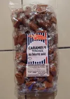 Caramels tendres au beurre salé