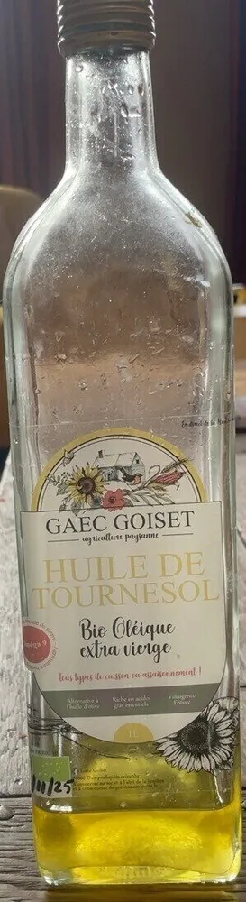 Huile de tournesols