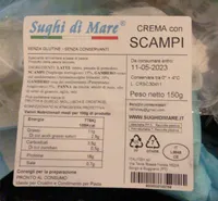 Crema con scampi
