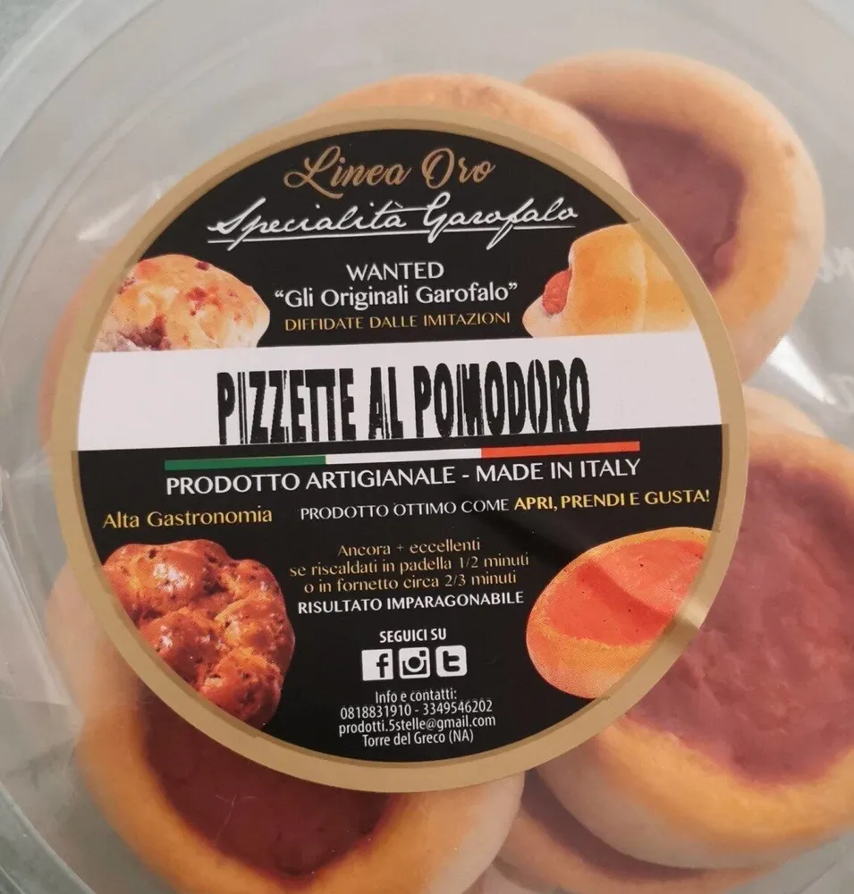 Pizzette al pomodoro