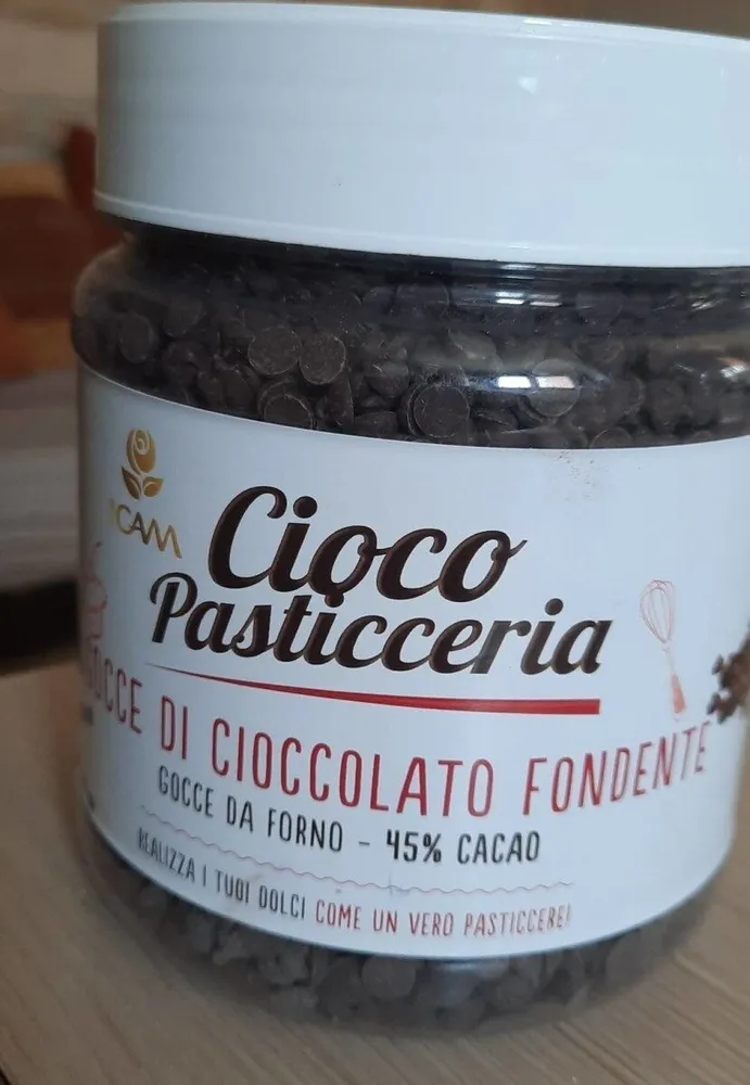 Gocce di cioccolato fondente