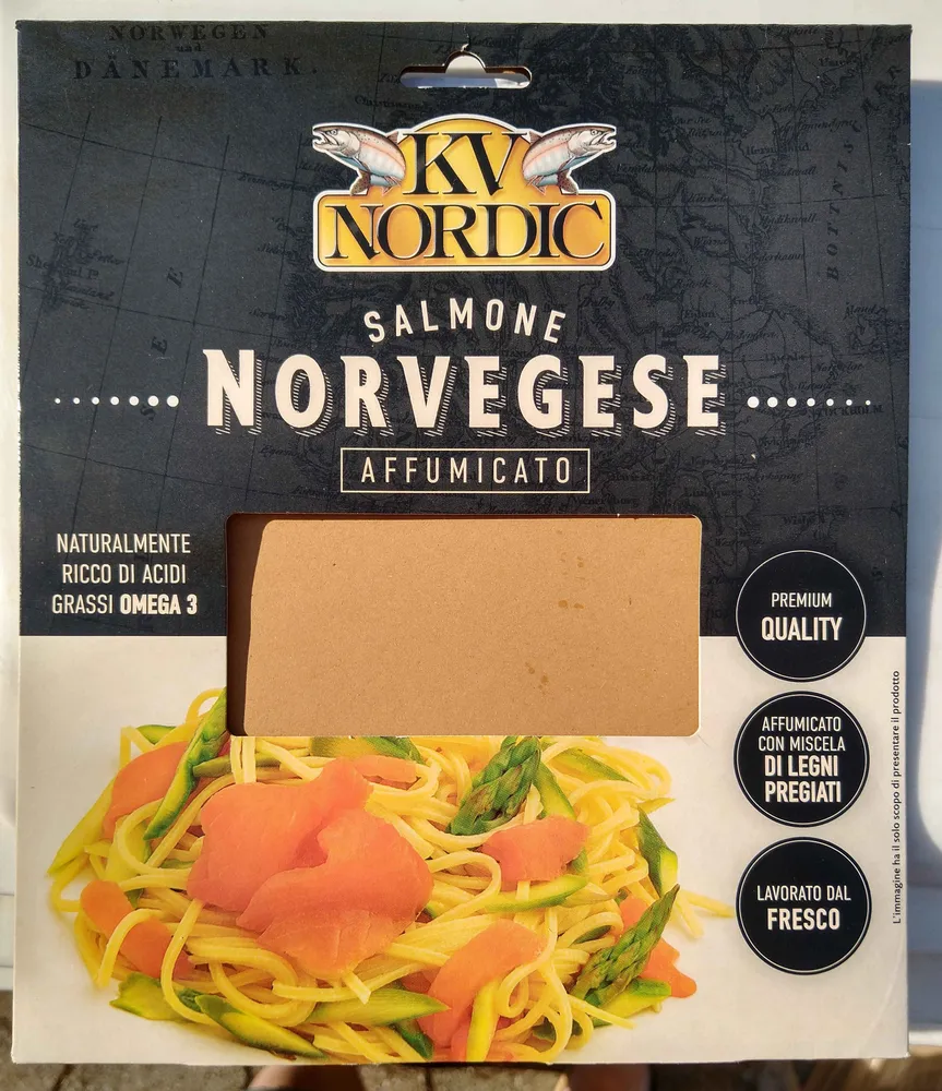 Salmone norvegese affumicato